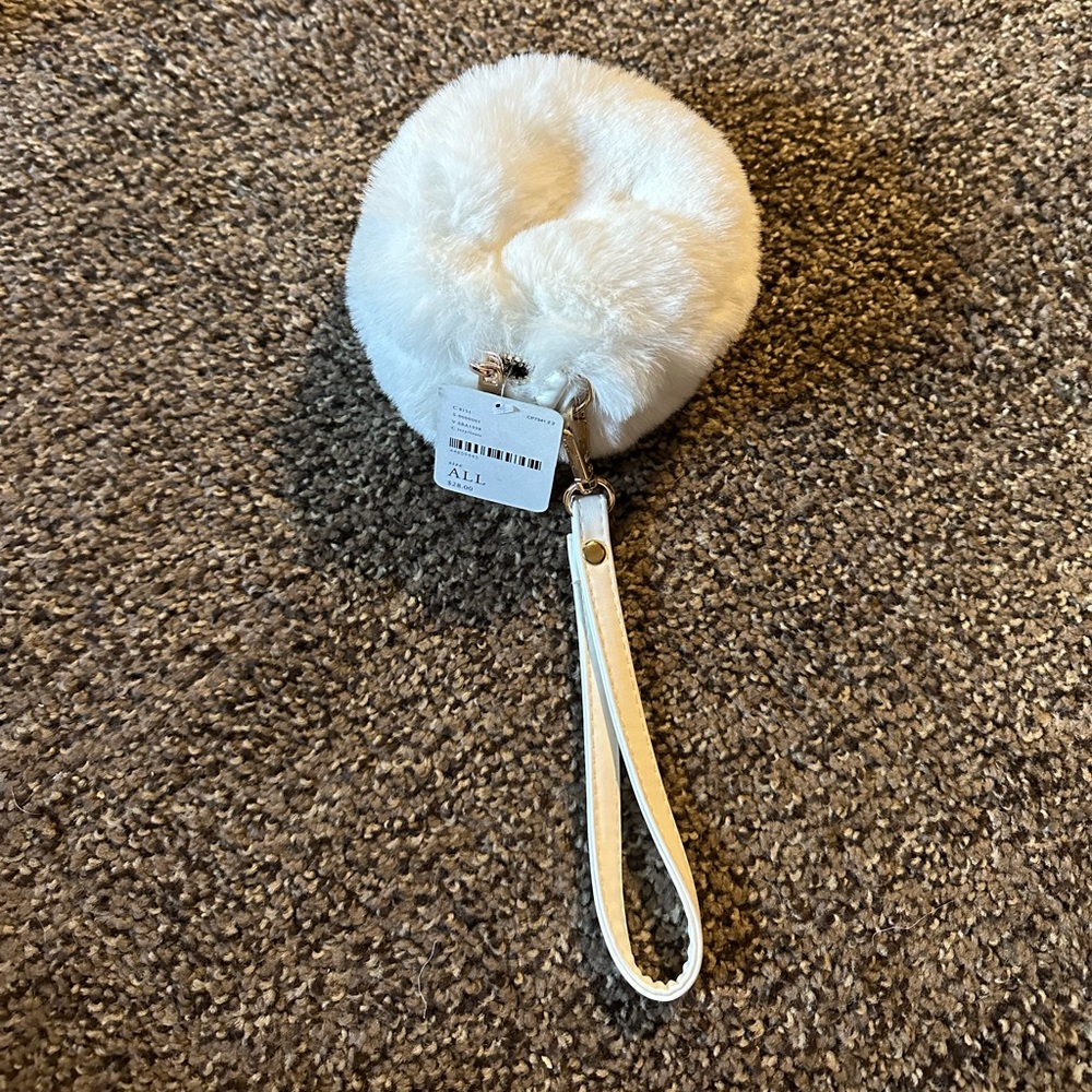 Free People Faux Fur Wrislet